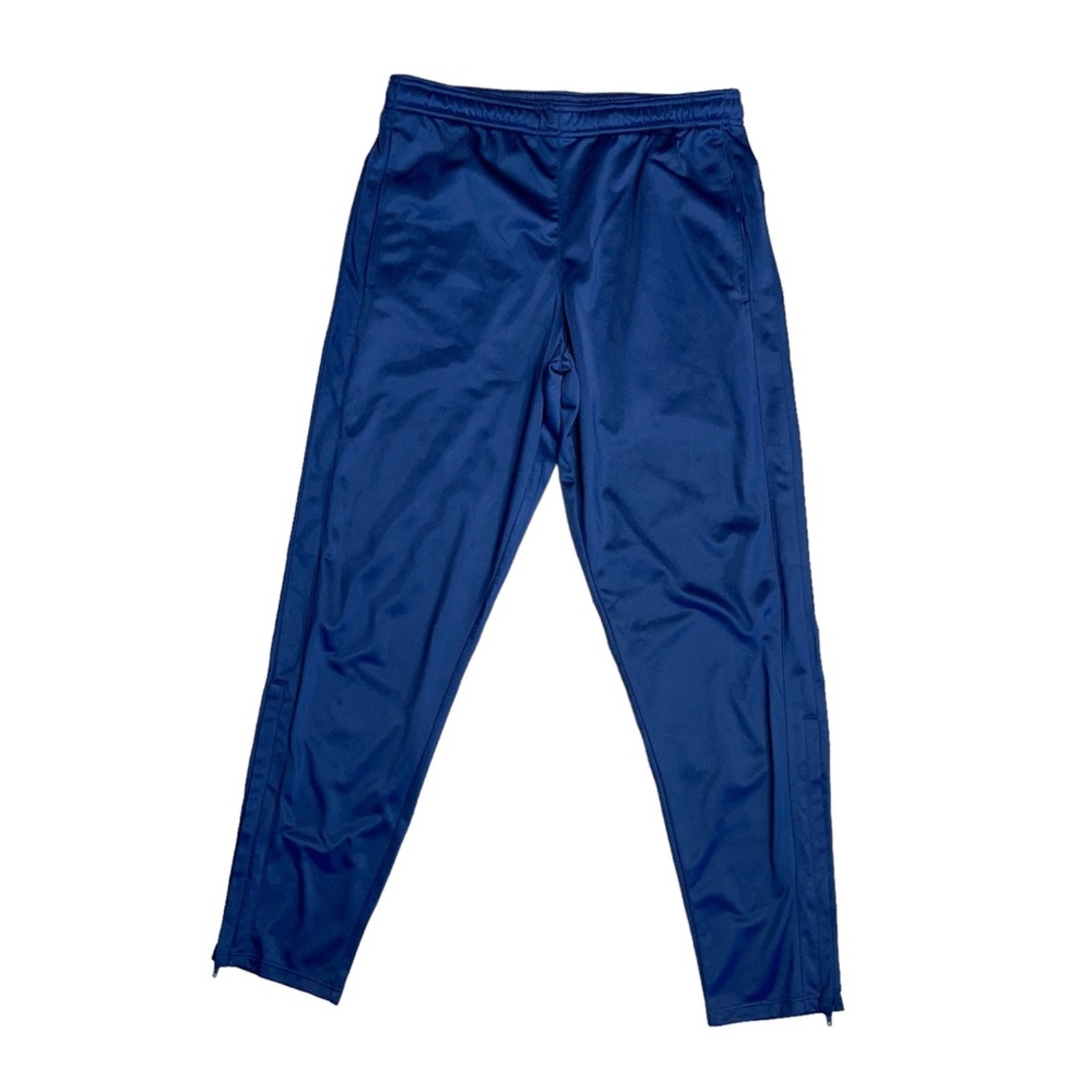 SportTek Navy Elastic Waist Athletic Track Pants Joggers Mens Size Medium